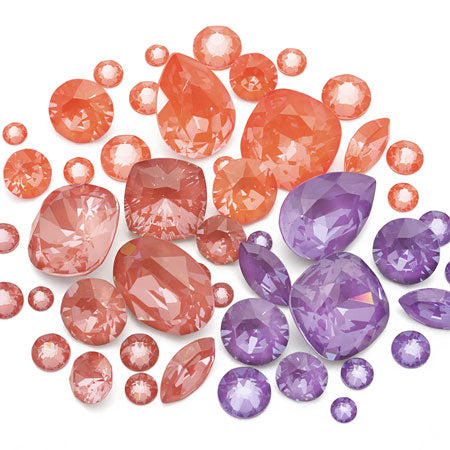 [大袋］貴和クリスタル ＃2088　クリスタルマルーンイグナイト