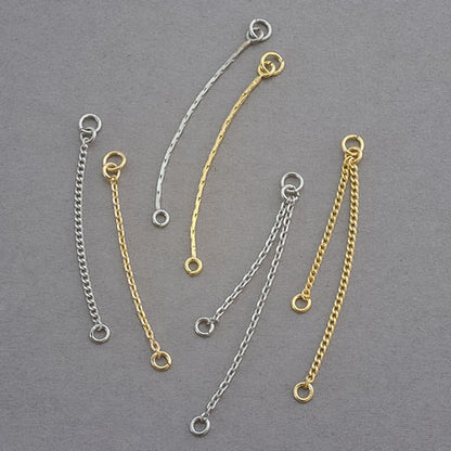 Chain parts 220SDC4 with jump ring gold