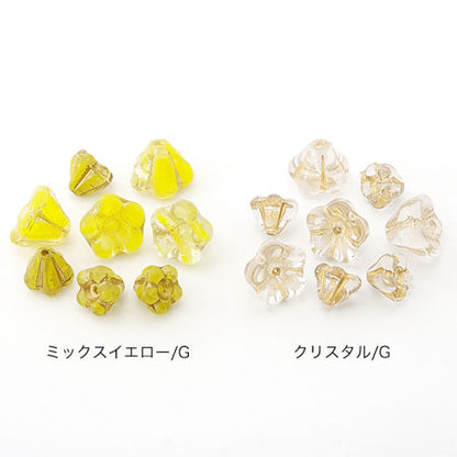 Czech Bellflower 3 Crystal/G