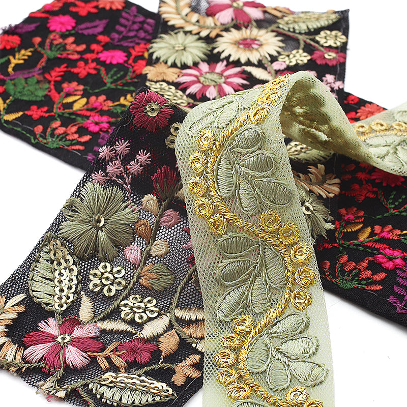 インド刺繍リボン 新商品