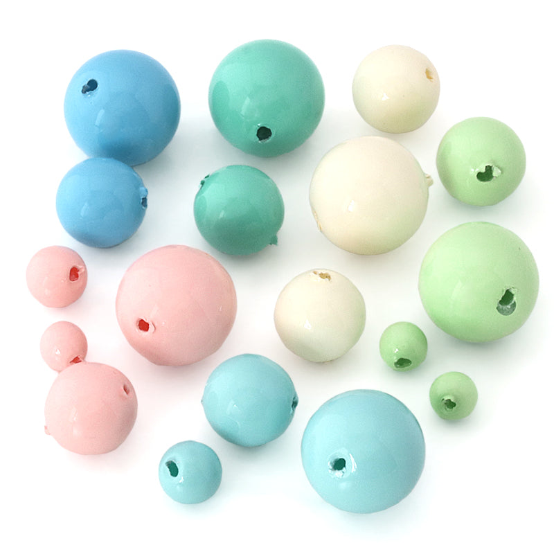 Resin Pearl Lacquer Solid Milky Pink