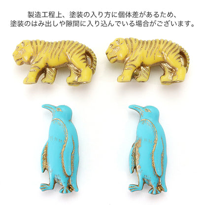 アクリル ドイツ製 ヤギ　ピンク/ホワイト