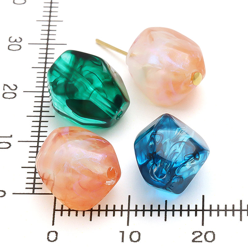 Acrylic Made in Germany Ice Cube Clear Emerald