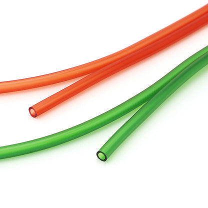 ドイツ製 PVCコード チューブ　クリアオレンジ