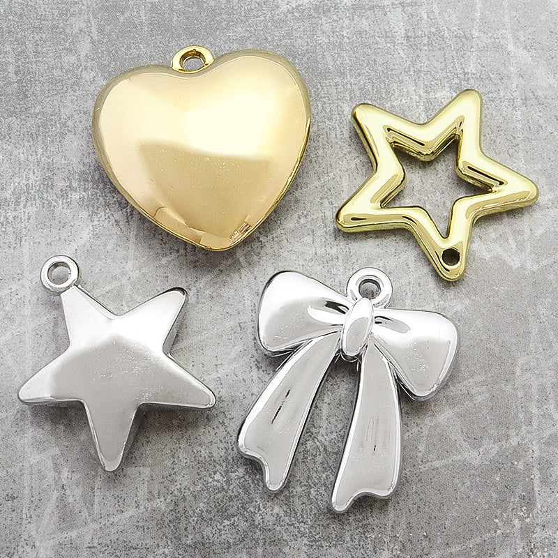 CCB parts ribbon silver