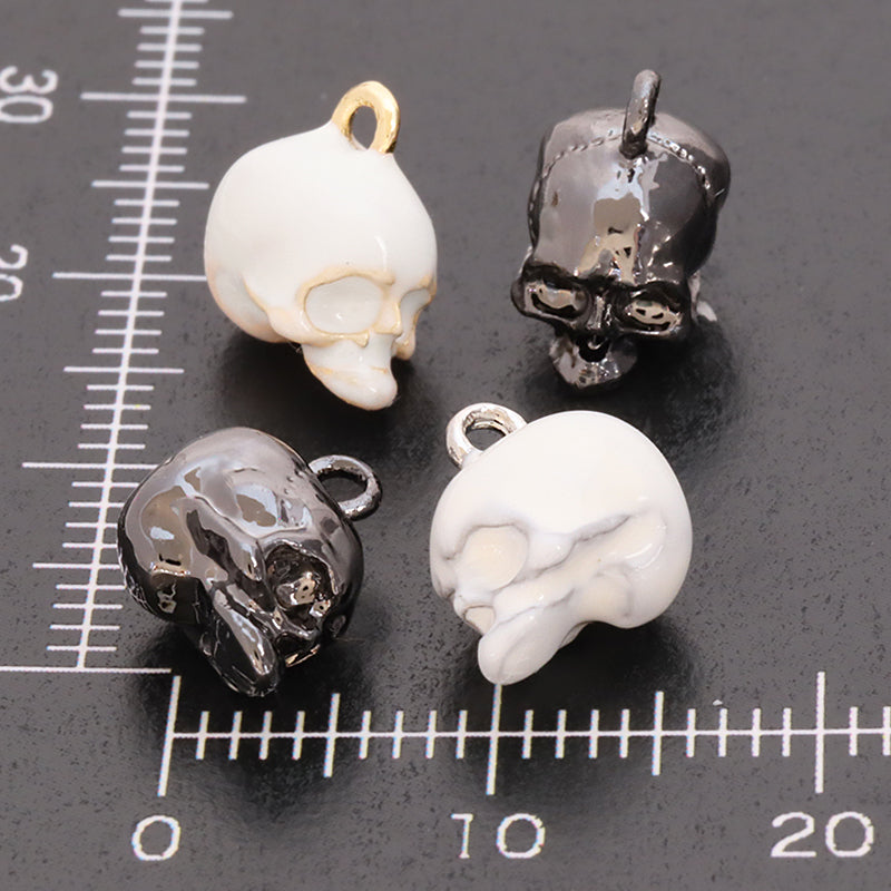 Charm Skull No.2 Black