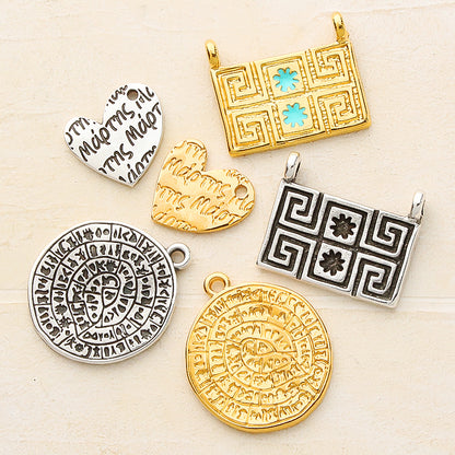 Greek parts Meander Rectangle Top 2 cans Ginkobi