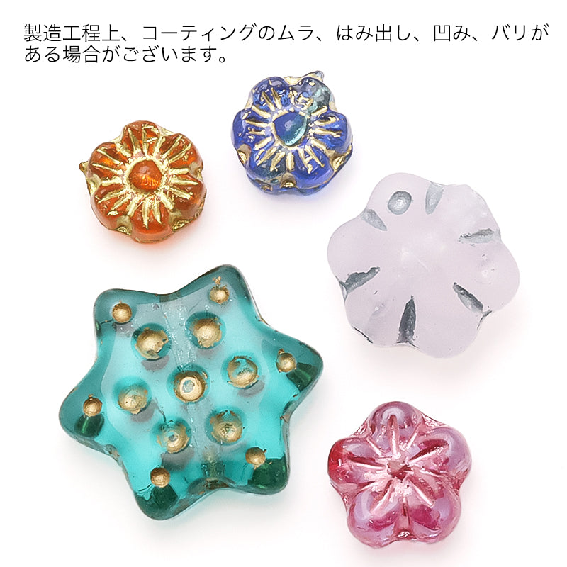 Czech Clover Crystal/G