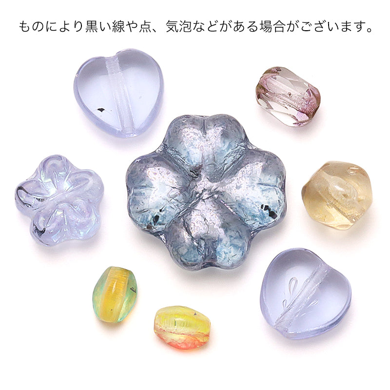 Czech Clover Crystal/G