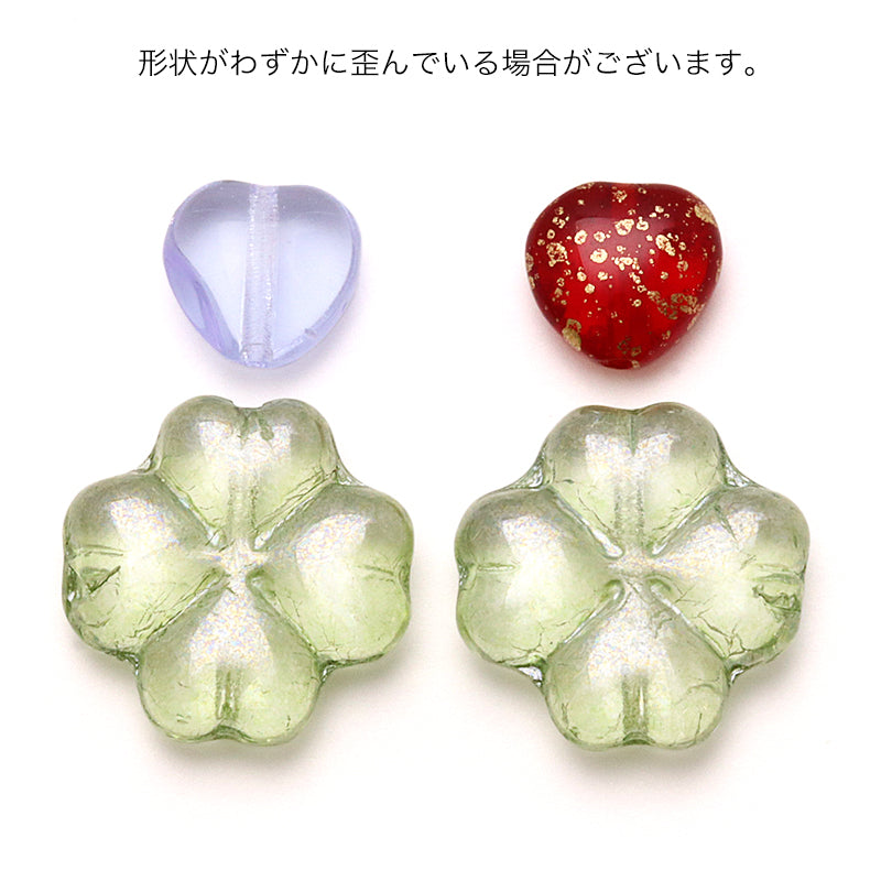 Czech Clover Crystal/G