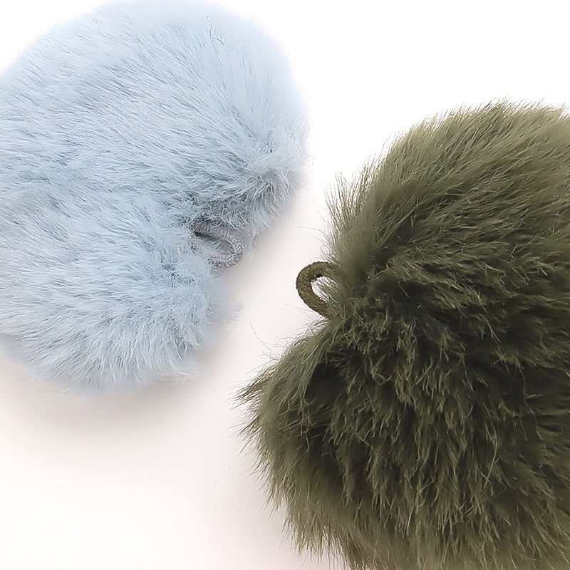 Eco fur ball black