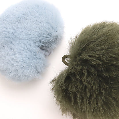 Eco fur ball black