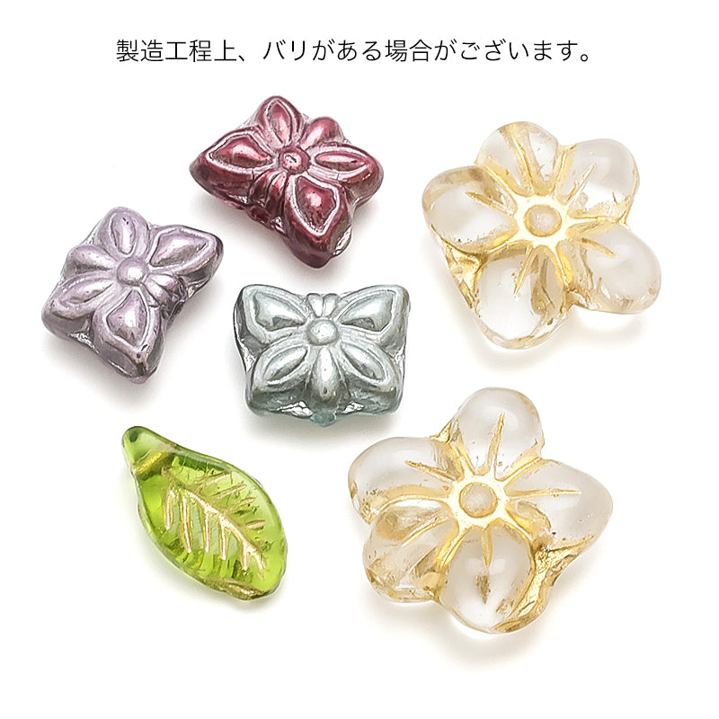 チェコ プレス 葉5　エメラルドG