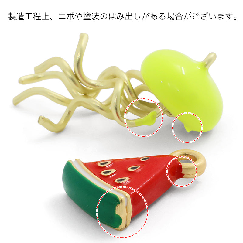 スペインパーツ ハート 裏2カン付　オレンジ/MG