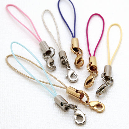 Strap fittings No.6 Silver thread/Ni