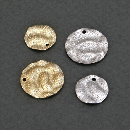 Stardust round emboss gold