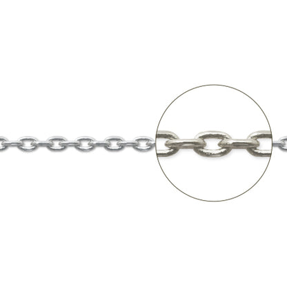 Chain 235SDC4 Rhodium color