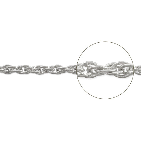 Chain D235S Rhodium color