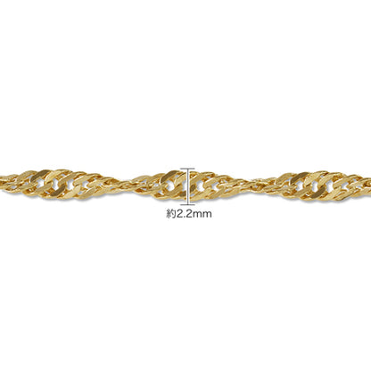 Chain D135HM rhodium color