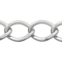 Chain IR118BF Rhodium color