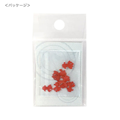 金魚パーツ出目金　赤(RS-543)