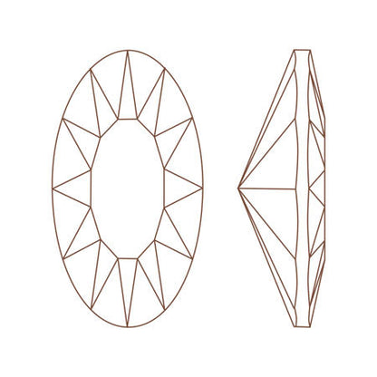 [大袋］貴和クリスタル ＃4162　Lt.コロラドトパーズ/F
