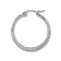 ステンレス ピアス フープ2　生地(SUS316L)