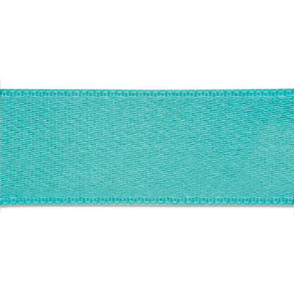 French double-sided satin ribbon 432 (turquoise)