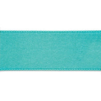 French double-sided satin ribbon 432 (turquoise)