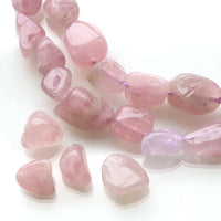Natural stone tumble Madagascar rose quartz