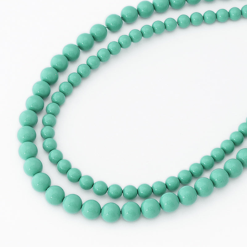 Resin Pearl Lacquer Solid Aqua Green