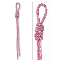 Tassel with rhinestones, pink