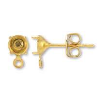 Earrings BezelWith ring #1088 For PP31