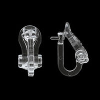 Resin ear clip made in Japan, no cored hook