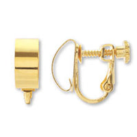 Earrings, screw spring, with bail