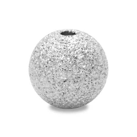 Stardust round rhodium color