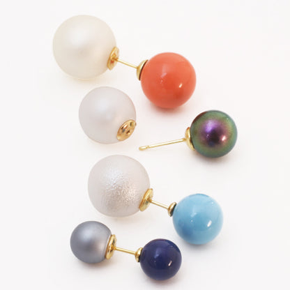 貴和クリスタル ＃5818 片穴　ダークグレー