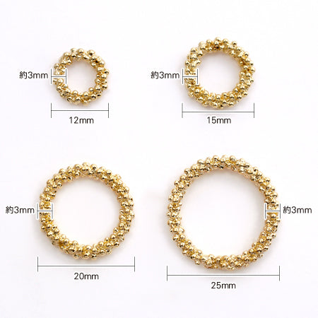 Metalling Part Grain Gold