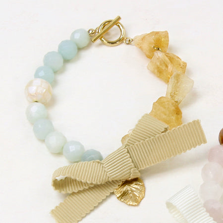 Natural stone rough cut citrine