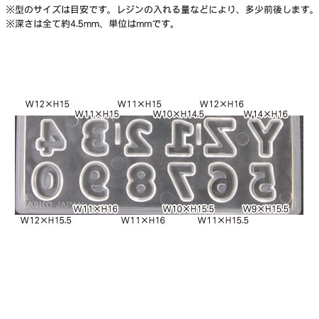ソフトモールド　アルファベット
