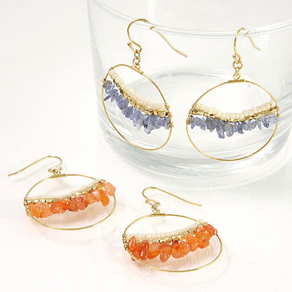 Metal beads rhodium color
