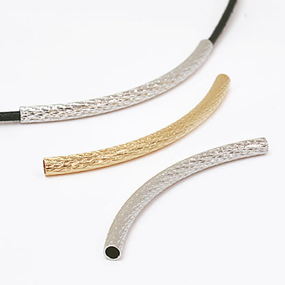 Design curved pipe lattice rhodium color [outlet]