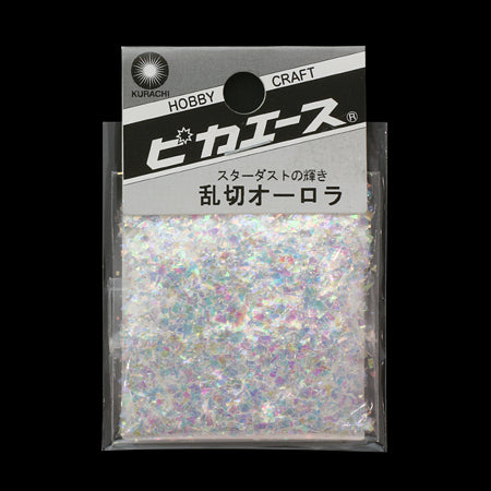 ピカエース 乱切りオーロラ　ホワイト
