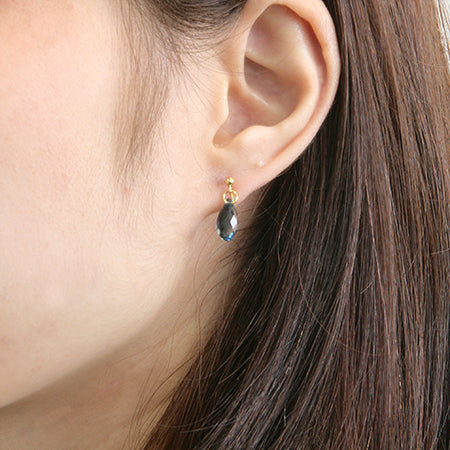 Non-hole-pierced rhodium color