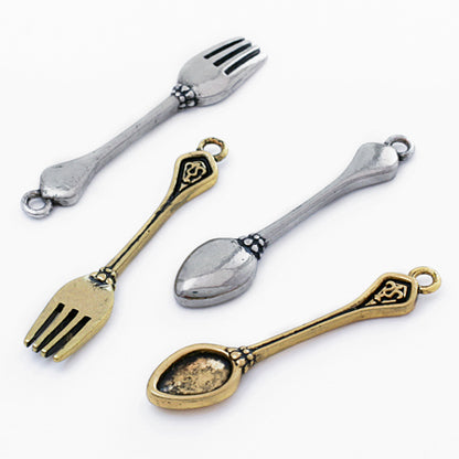 Antique charm spoon