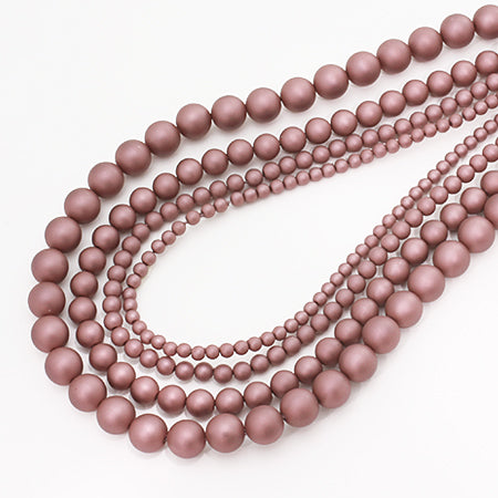 Resin poppy pearl cocoa