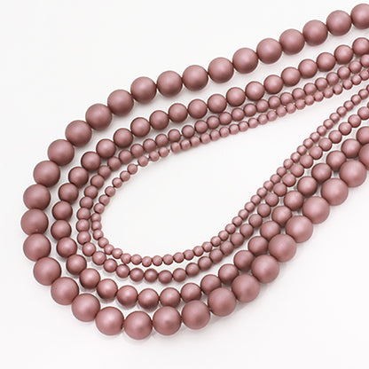 Resin poppy pearl cocoa