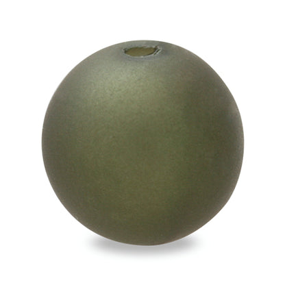 Resin poppy pearl forest green