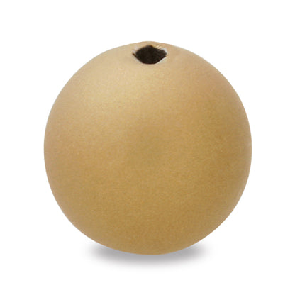 Resin poppy pearl soft gold