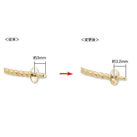 Pattern line bangle, one side core, gold